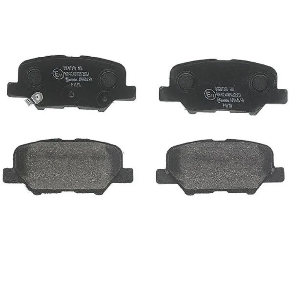 Тормозные колодки задние BREMBO p61111