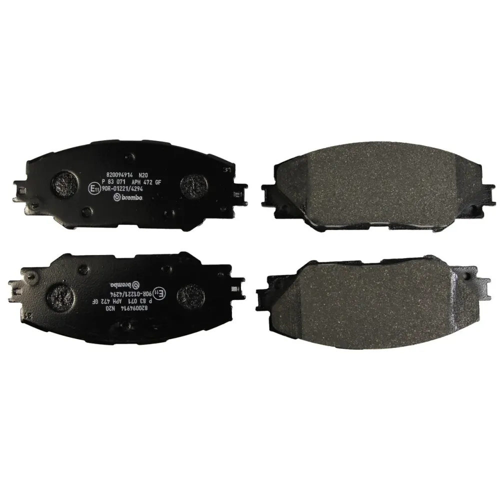 Комплект гальмівних колодок BREMBO p83071