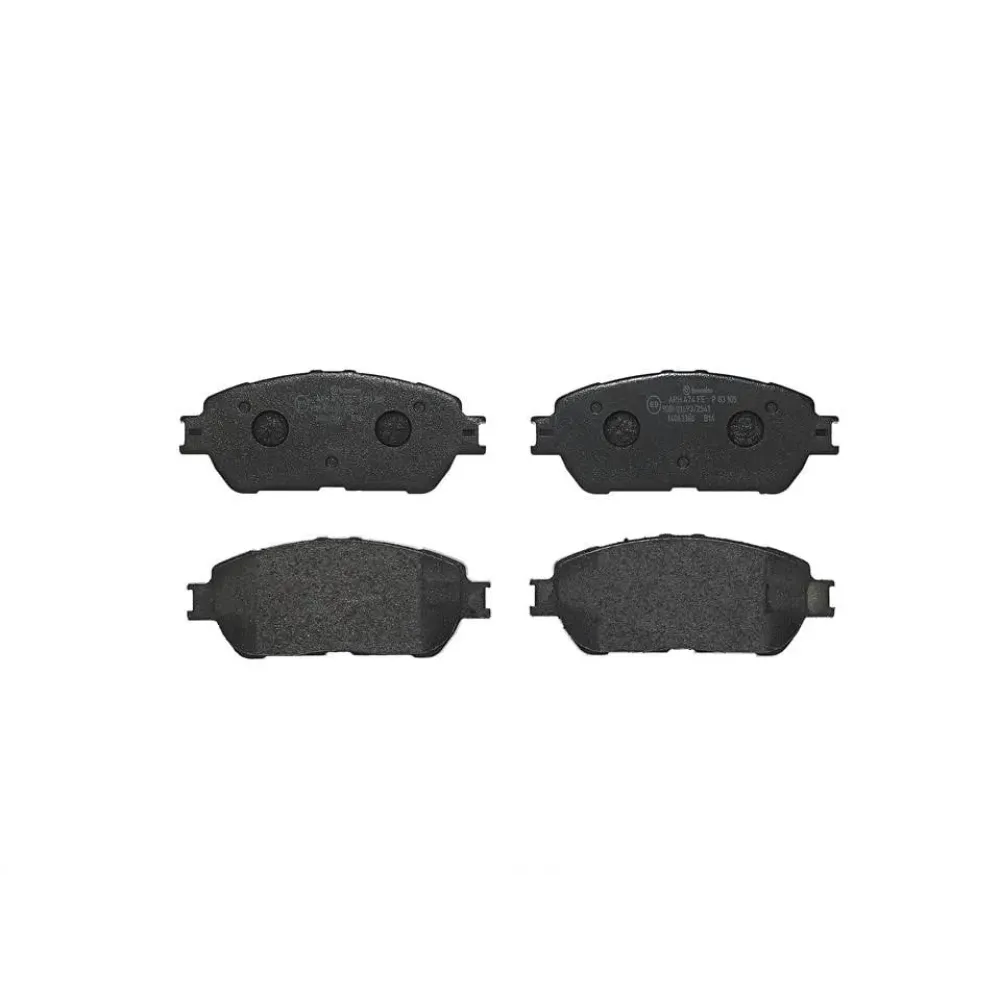 Комплект гальмівних колодок BREMBO p83105
