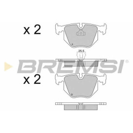 BREMSI bp2652 Гальмівні колодки задні BREMSI bp2652