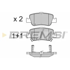 BREMSI bp3341 Гальмівні колодки задні BREMSI bp3341