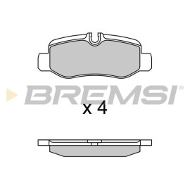 Гальмівні колодки задні BREMSI bp3734