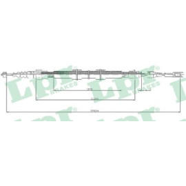 Трос ручного гальма LPR c0258b