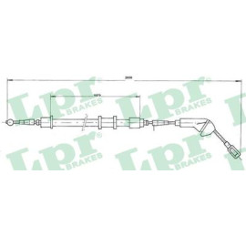 Трос ручного тормоза LPR c0582b
