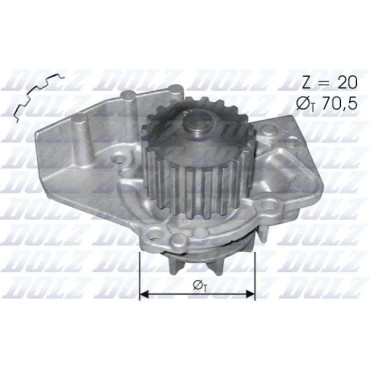 Водяной насос DOLZ c120