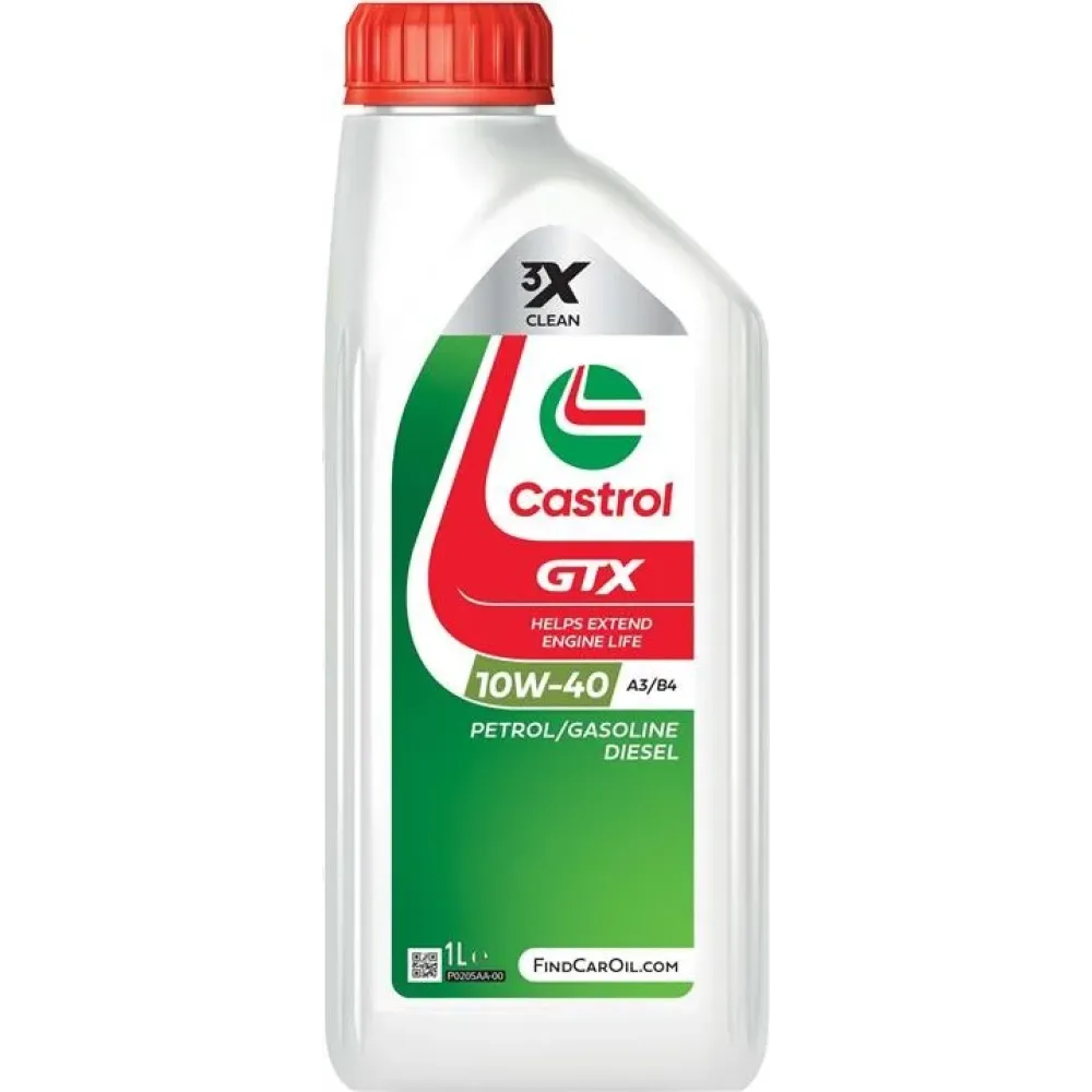 Моторна олива Castrol GTX ULTRACLEAN 10W-40 A/B, 1л CASTROL 1586f7