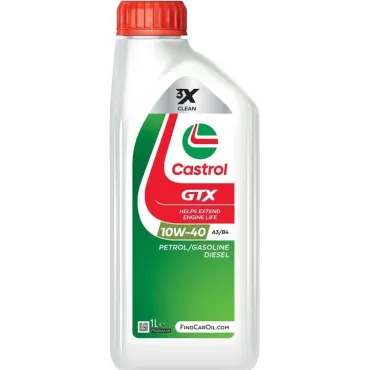 Моторна олива Castrol GTX ULTRACLEAN 10W-40 A/B, 1л CASTROL 1586f7