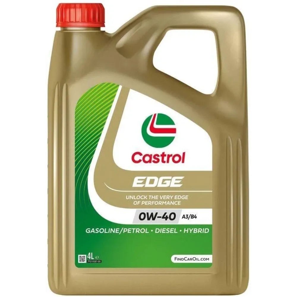 Моторное масло EDGE 0W-40 A3/B4 4 л CASTROL 15f6b5