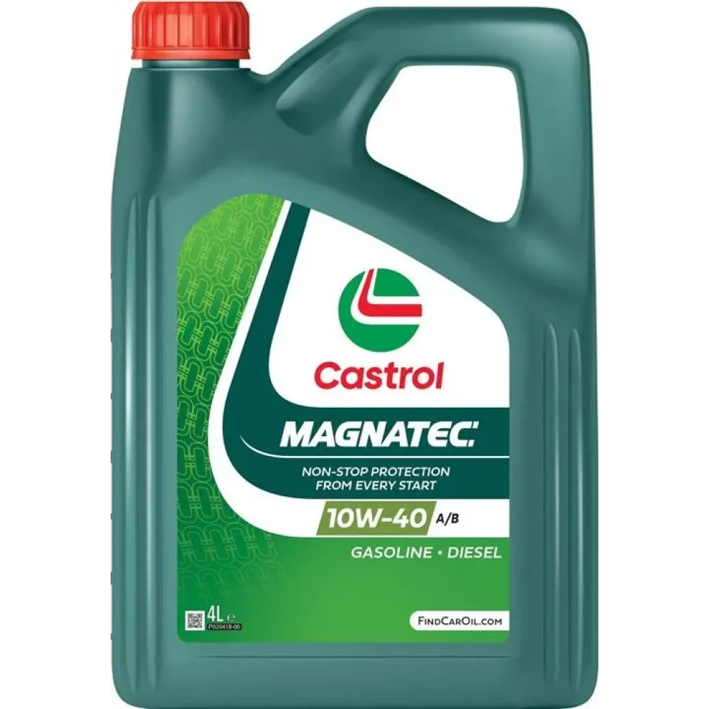 Моторное масло MAGNATEC 10W-40 A/B 4 л CASTROL 15f7ce