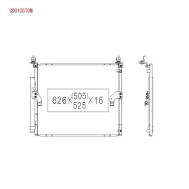 Конденсатор без хладогена Koyorad cd010570m