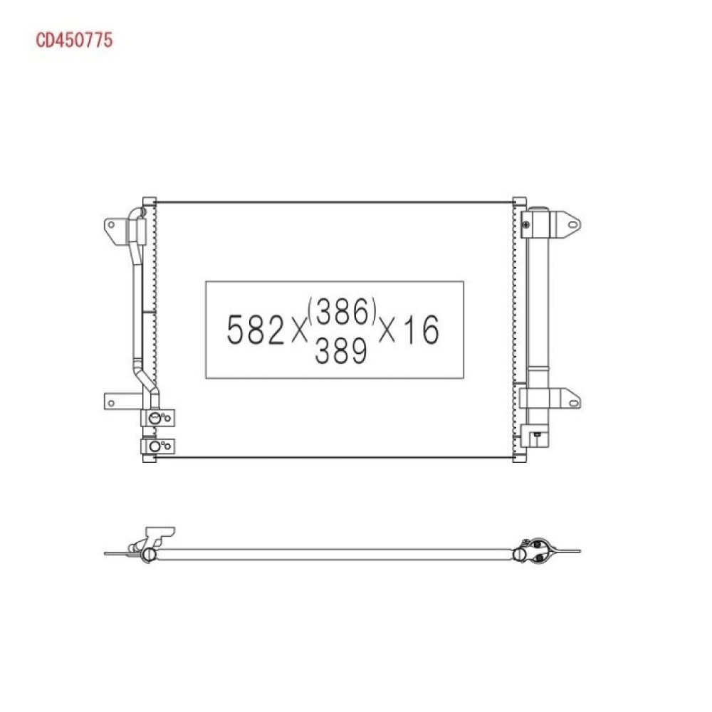 Конденсатор без хладогену Koyorad cd450775