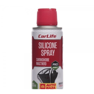 Силіконове мастило SILICONE SPRAY, 110ml CARLIFE cf110
