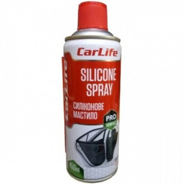 Силиконовая смазка SILICONE SPRAY, 450ml CARLIFE cf450