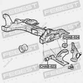 Сайлентблок Febest chab023
