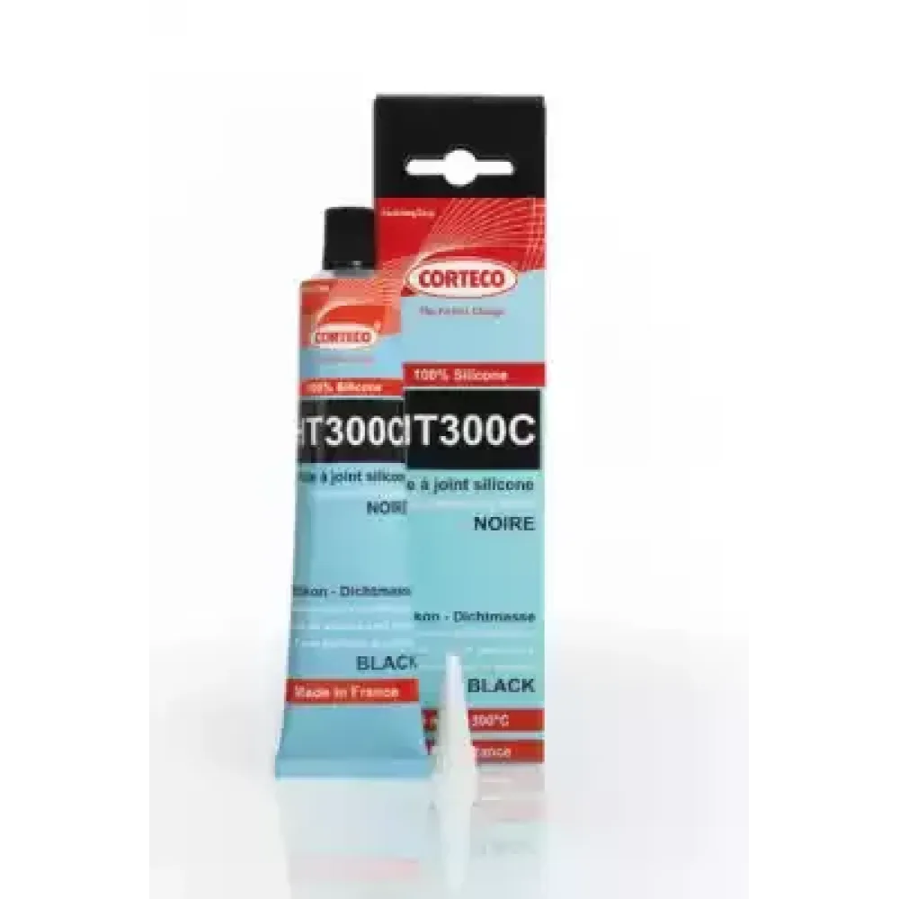 Герметик моторний (-65C +300C) 80мл (чорний) CORTECO ht300c