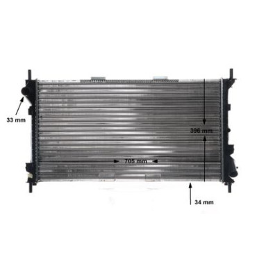 Радиатор охлаждения двигателя MAHLE cr1196000s