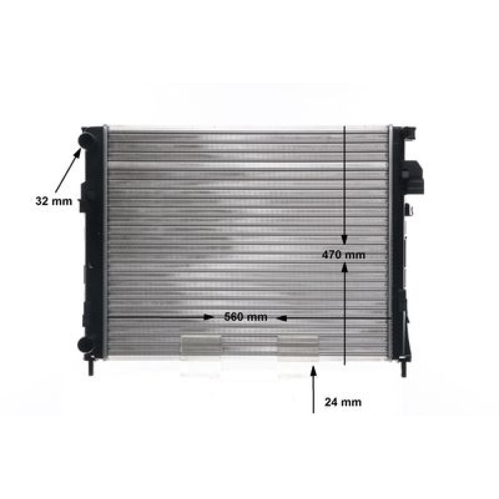 Радіатор охолодження двигуна MAHLE cr1504000s