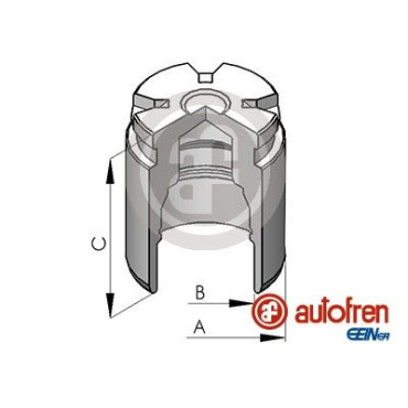 Поршень суппорта задний AUTOFREN SEINSA d025120