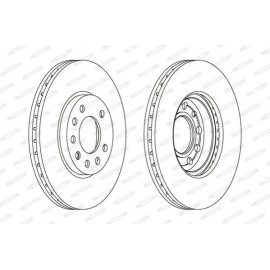 Тормозной диск Ferodo ddf1042c