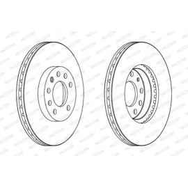 Гальмівний диск Ferodo ddf1191c