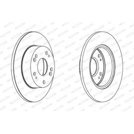 Тормозной диск Ferodo ddf1390c