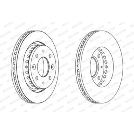 Гальмівний диск Ferodo ddf1418
