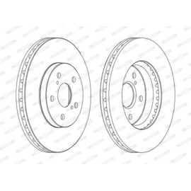 Тормозной диск Ferodo ddf1446c