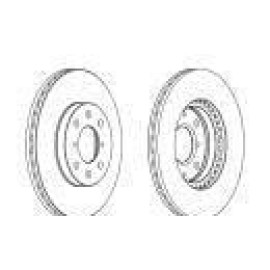 Ferodo ddf1520c Тормозной диск Ferodo ddf1520c