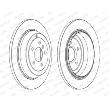Тормозной диск Ferodo ddf1530c