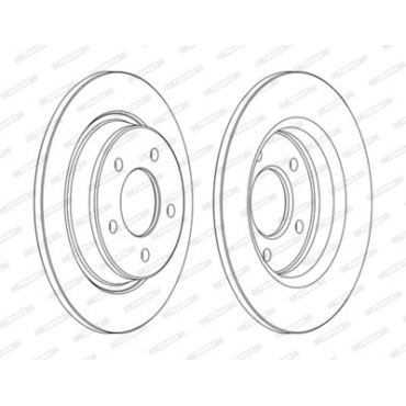 Тормозной диск Ferodo ddf1546c