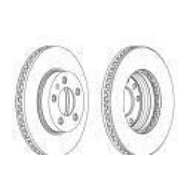 Ferodo ddf1591lc1 Гальмівний диск Ferodo ddf1591lc1