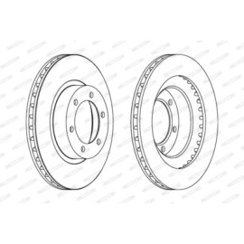Тормозной диск Ferodo ddf1594c