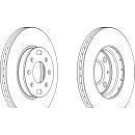 Тормозной диск Ferodo ddf1603c