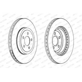 Ferodo ddf1765c1 Гальмівний диск Ferodo ddf1765c1