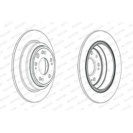 Тормозной диск Ferodo ddf1778c