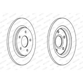 Гальмівний диск Ferodo ddf1808c