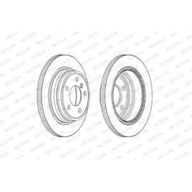 Тормозной диск Ferodo ddf2313c