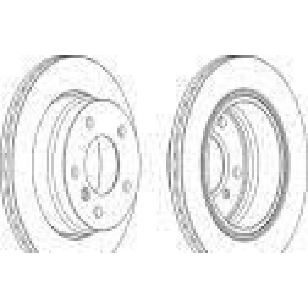 Гальмівний диск Ferodo ddf831