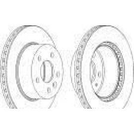 Ferodo ddf860c Тормозной диск Ferodo ddf860c