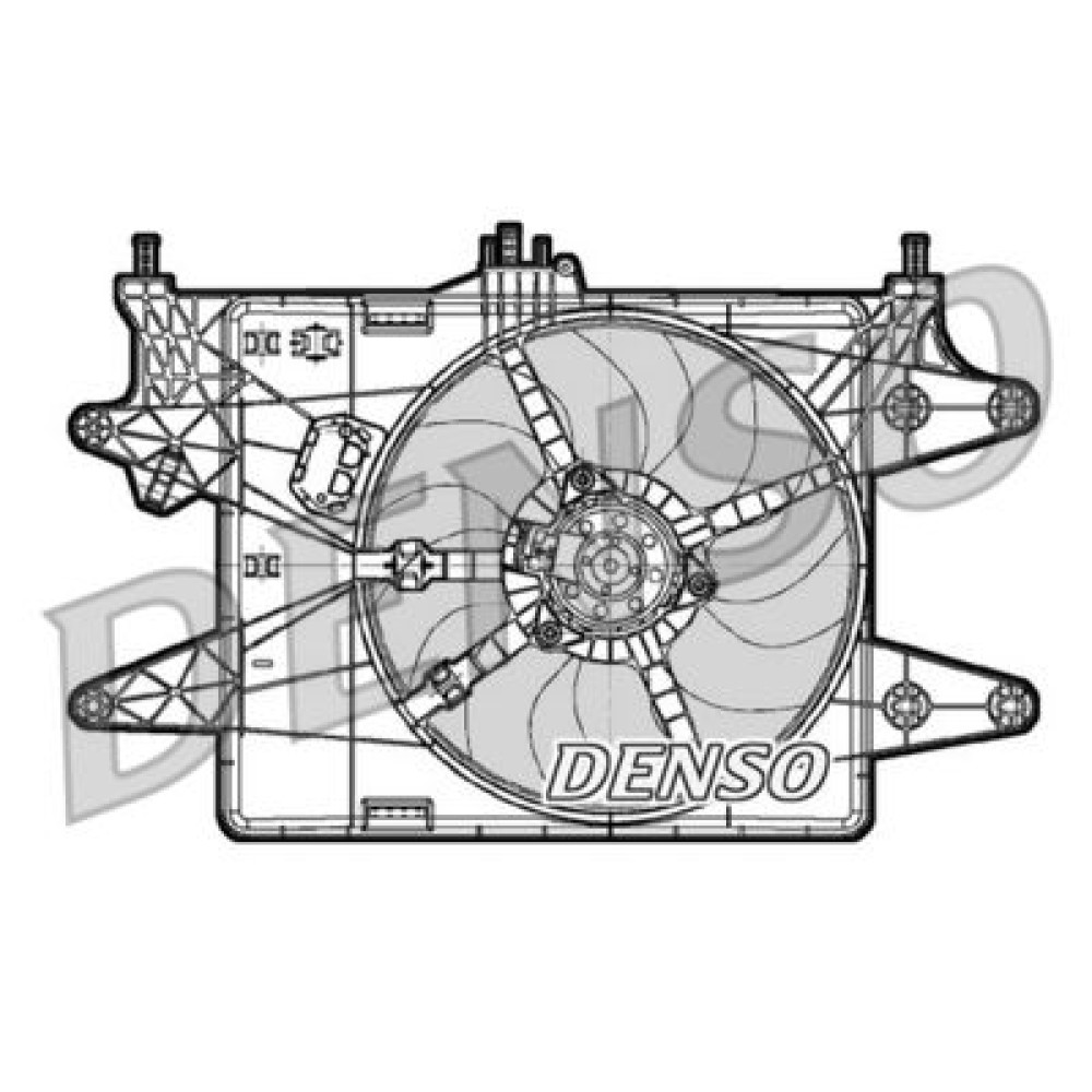 Вентилятор DENSO der09081