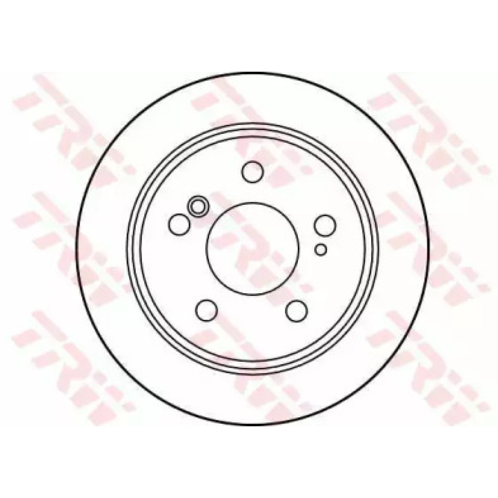 Гальмівний диск TRW df1583