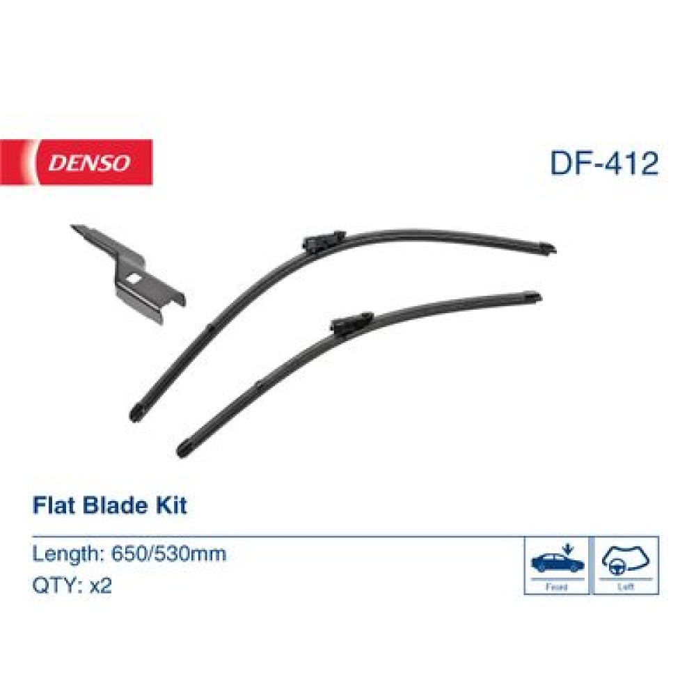 Комплект щітки склоочисника DENSO df412