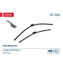 Комплект щеток стеклоочистителя 650/500мм 2шт DENSO df426