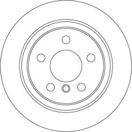 Диск гальмівний TRW df6756