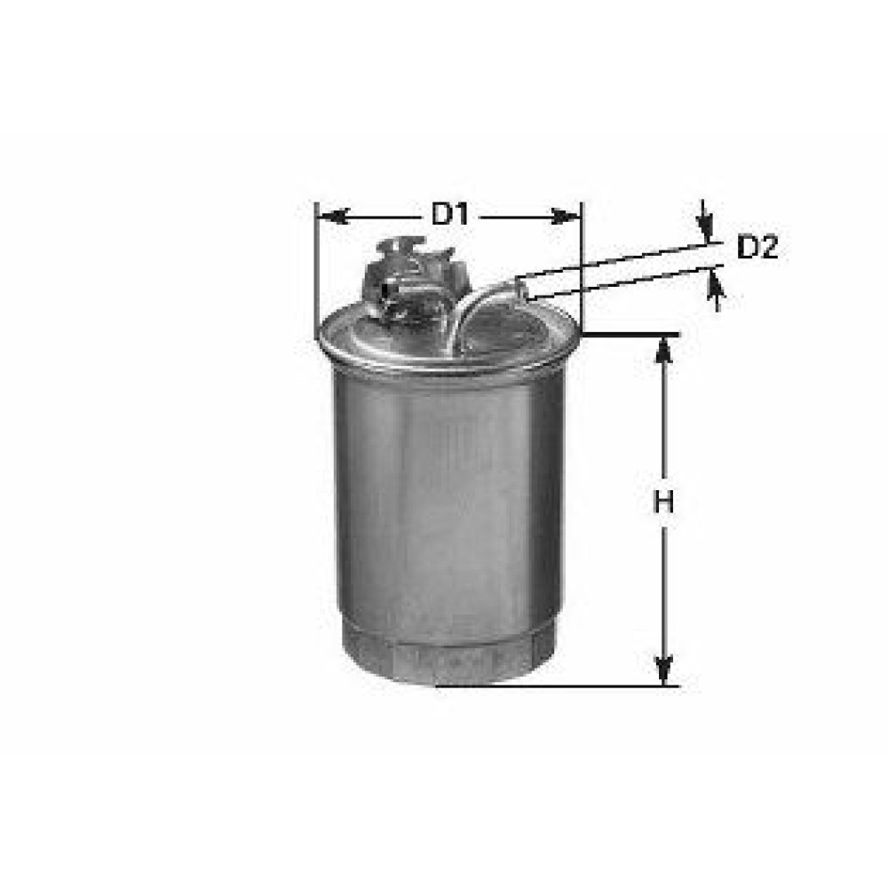 Фільтр паливний CLEAN FILTERS dn829