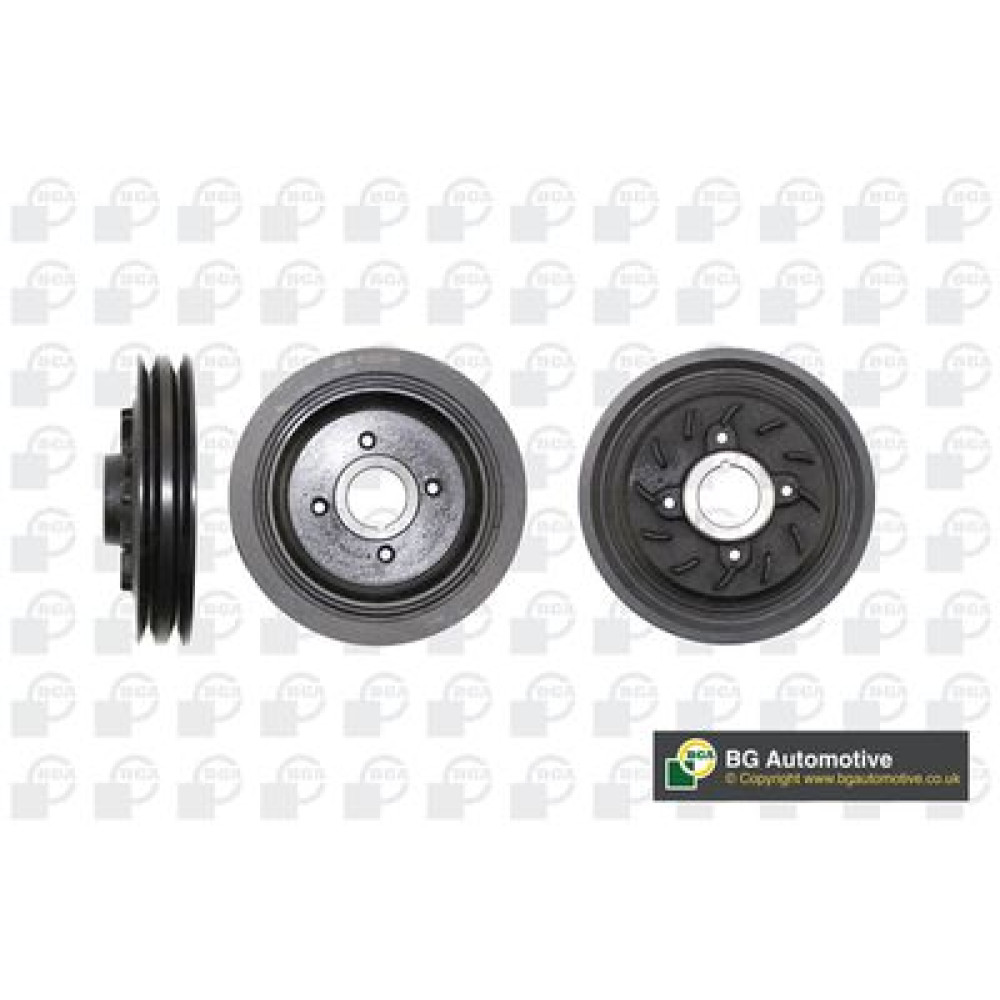 Шкив коленвала Mitsubishi Pajero/L200 2.5d -00 BGA dp1701