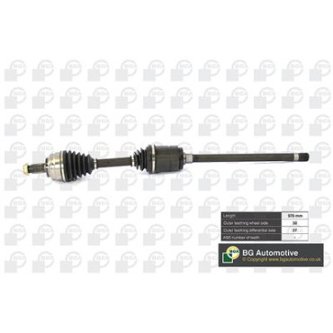 Піввісь права BGA ds0911ra
