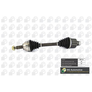 Піввісь права BGA ds2303r