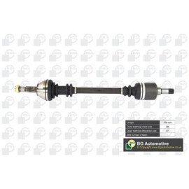 Полуось левая BGA ds6710l