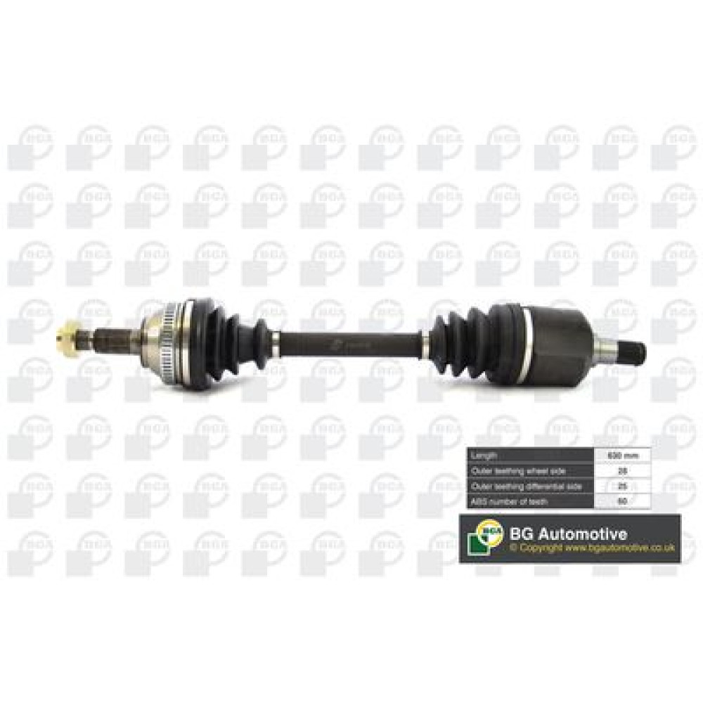 Піввісь 2.0-2.5 ліва BGA ds7513l